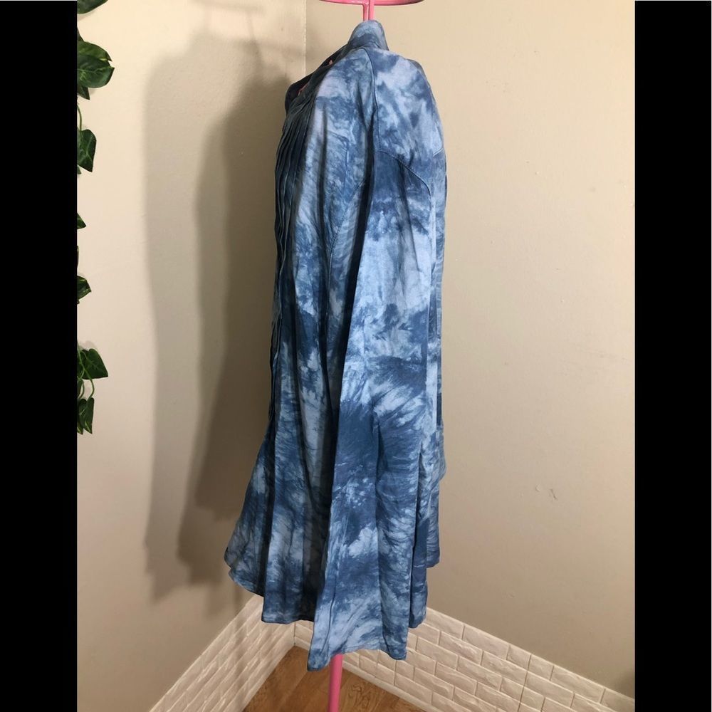 Ruby Rd. Tie-Dye Button-Down Blouse - image 4